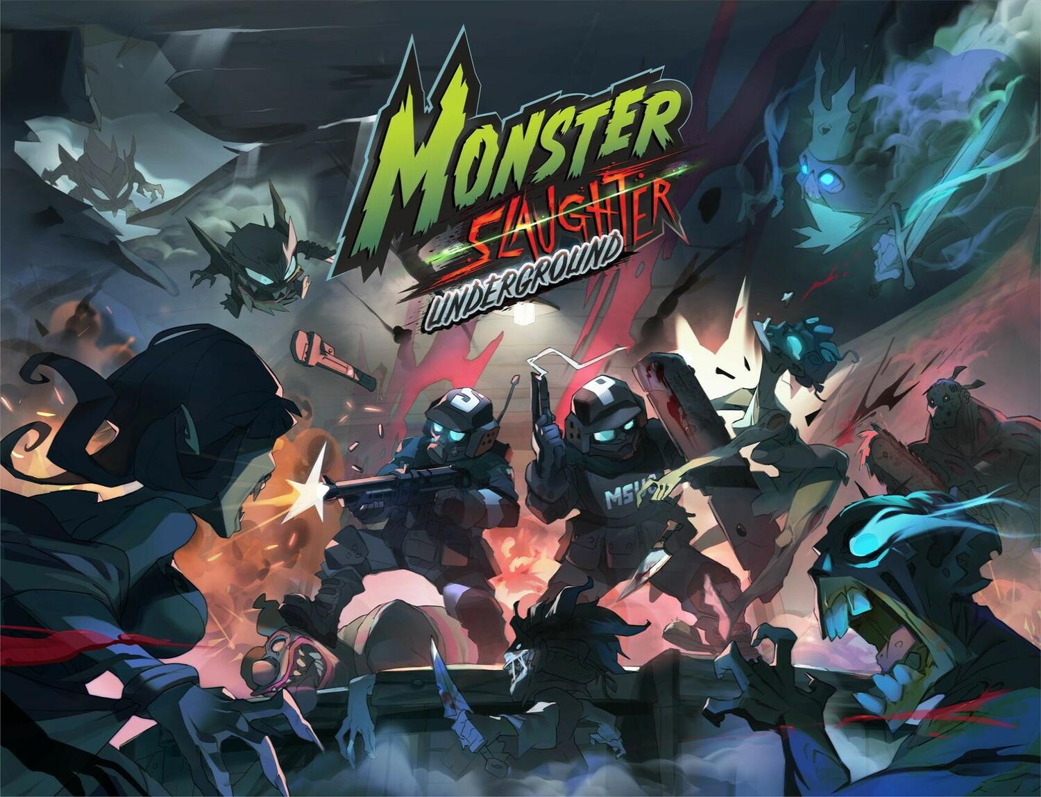 Monster Slaughter: Underground Cover