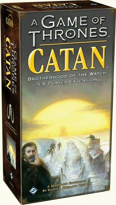 A Game of Thrones: Catan - Brotherhood of the Watch - 5-6 Player Cover 3d