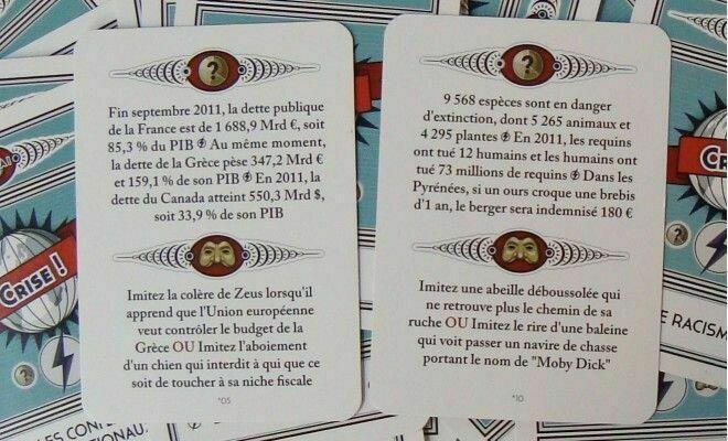 Triple Ha ! Cartes