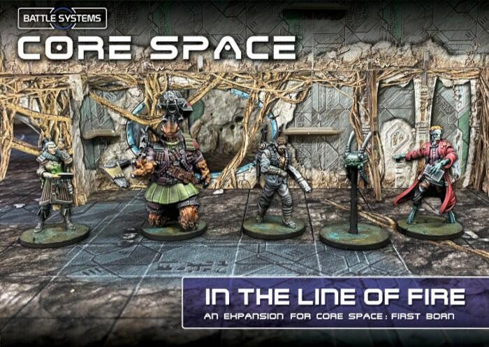 Core Space: First Born - In the Line of Fire Cover