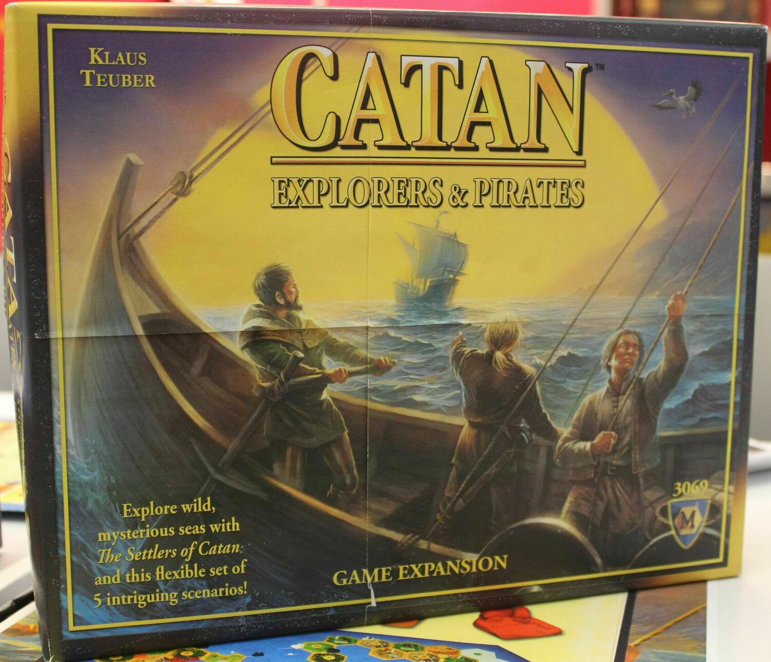 Catan: Explorers & Pirates 2013 Cover 3d