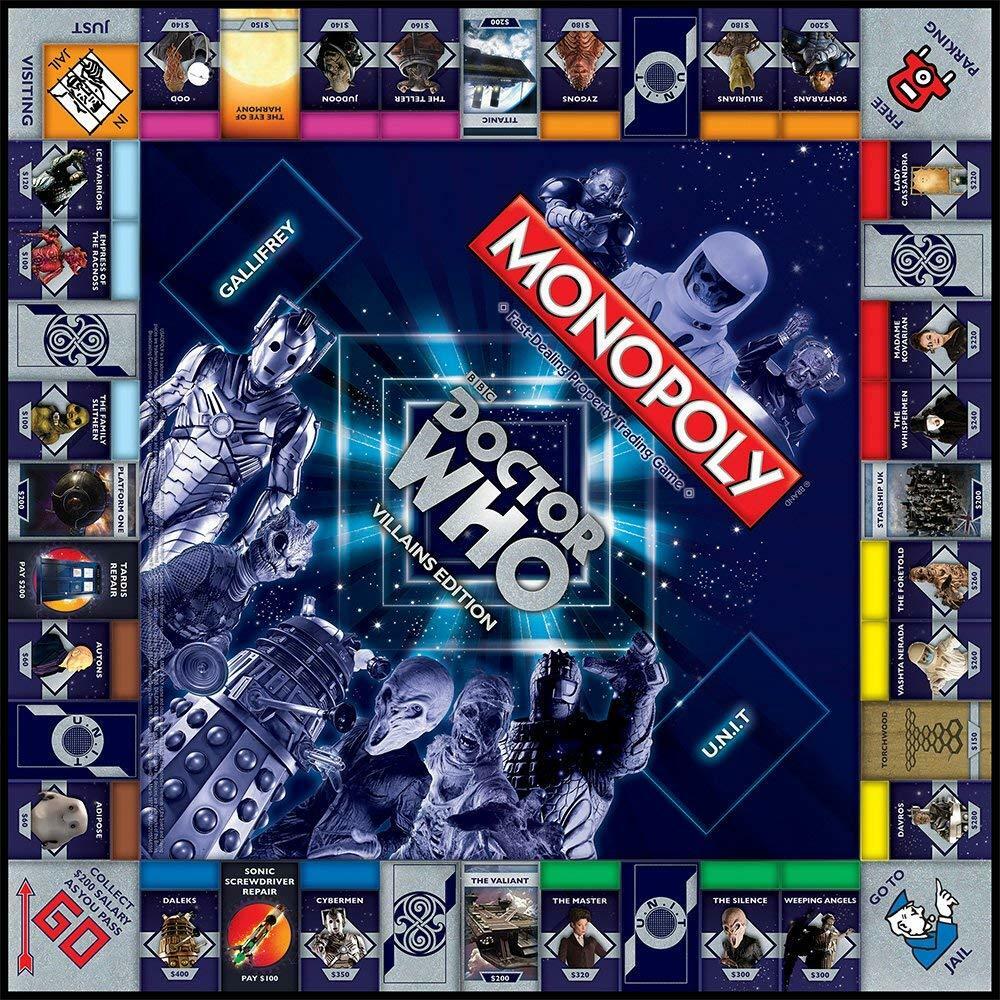 Monopoly: Doctor Who Villains Edition Plateau