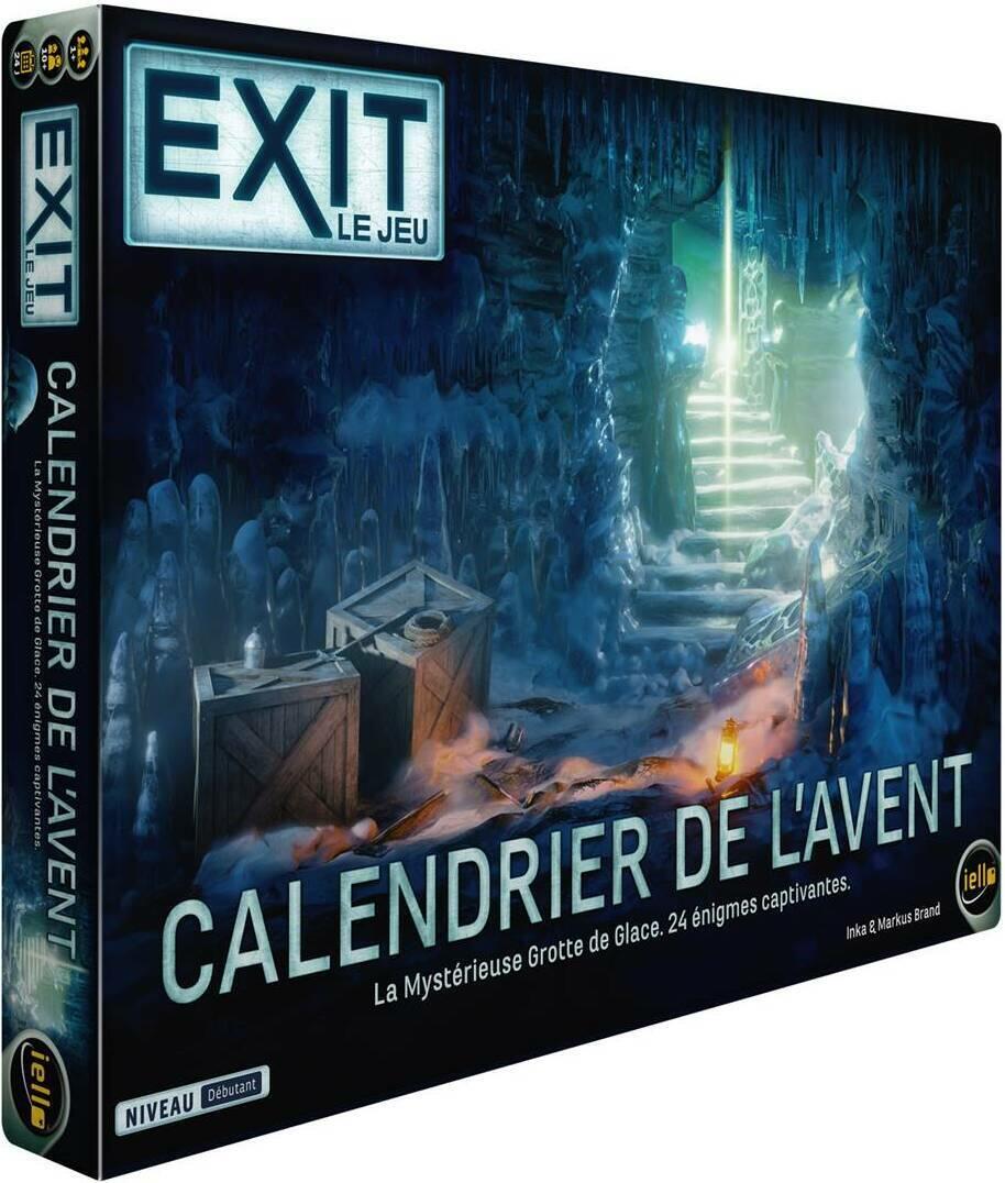 EXIT: Le Jeu - Calendrier de l'Avant - La Mystérieuse Grotte de Glace Cover 3d