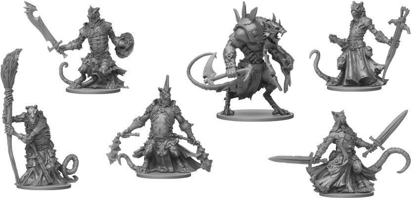 Massive Darkness: Boîte d’Ennemis - Ratlings Figurines