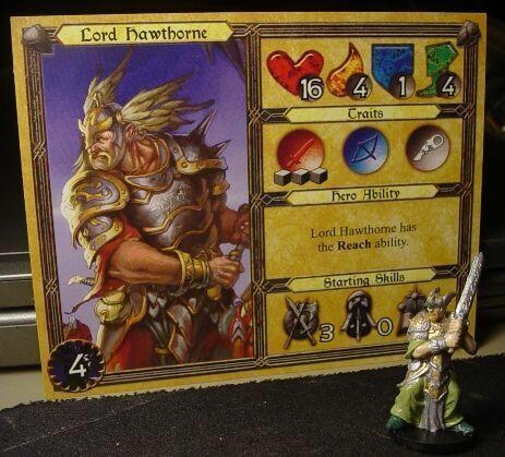 Descent: Voyages Dans les Ténèbres - Le Puits des Ténèbres Personnage