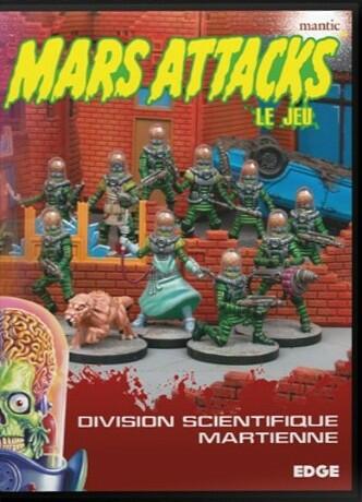 Mars Attacks: Le Jeu - Division Scientifique Martienne Cover