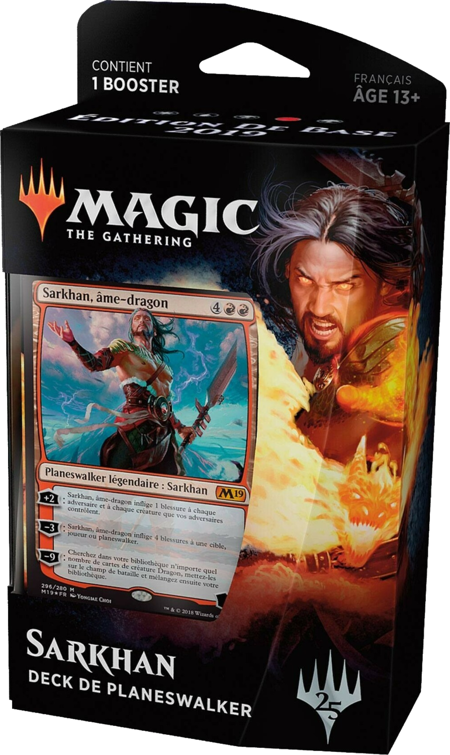 Magic: The Gathering - Édition de Base 2019 - Sarkhan Cover