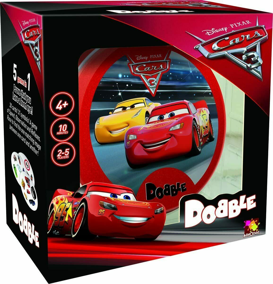 Dobble: Cars 3 Cover 3d