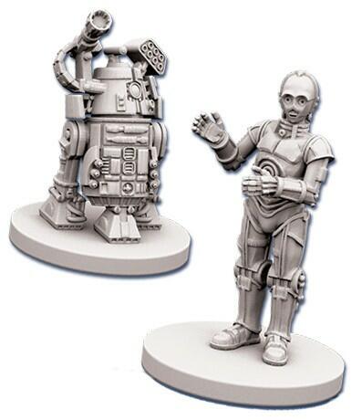 Star Wars: Assaut sur l'Empire - BT-1 et 0-0-0 Figurines