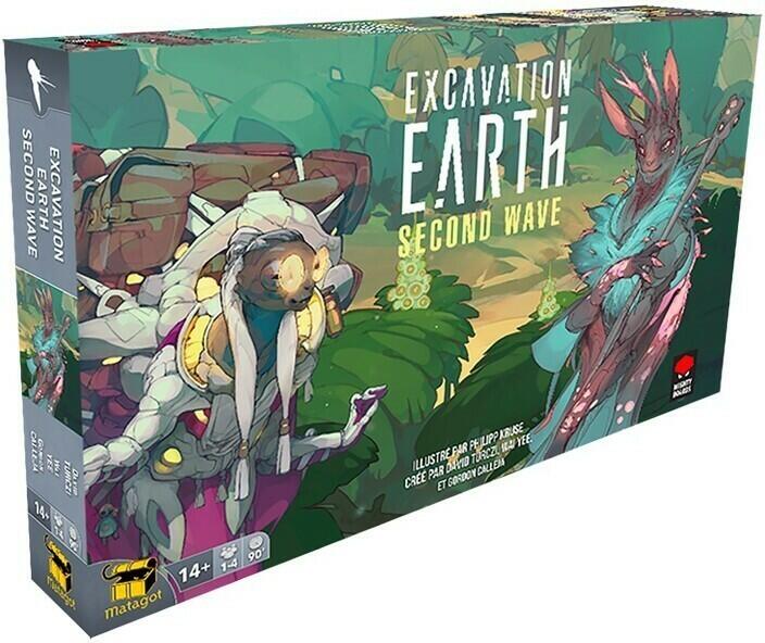 Excavation Earth: Second Waves Cover 3d