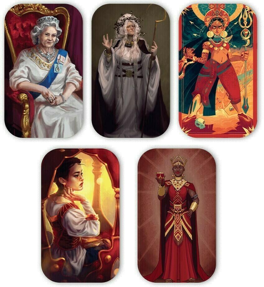 Pour la Reine Cartes