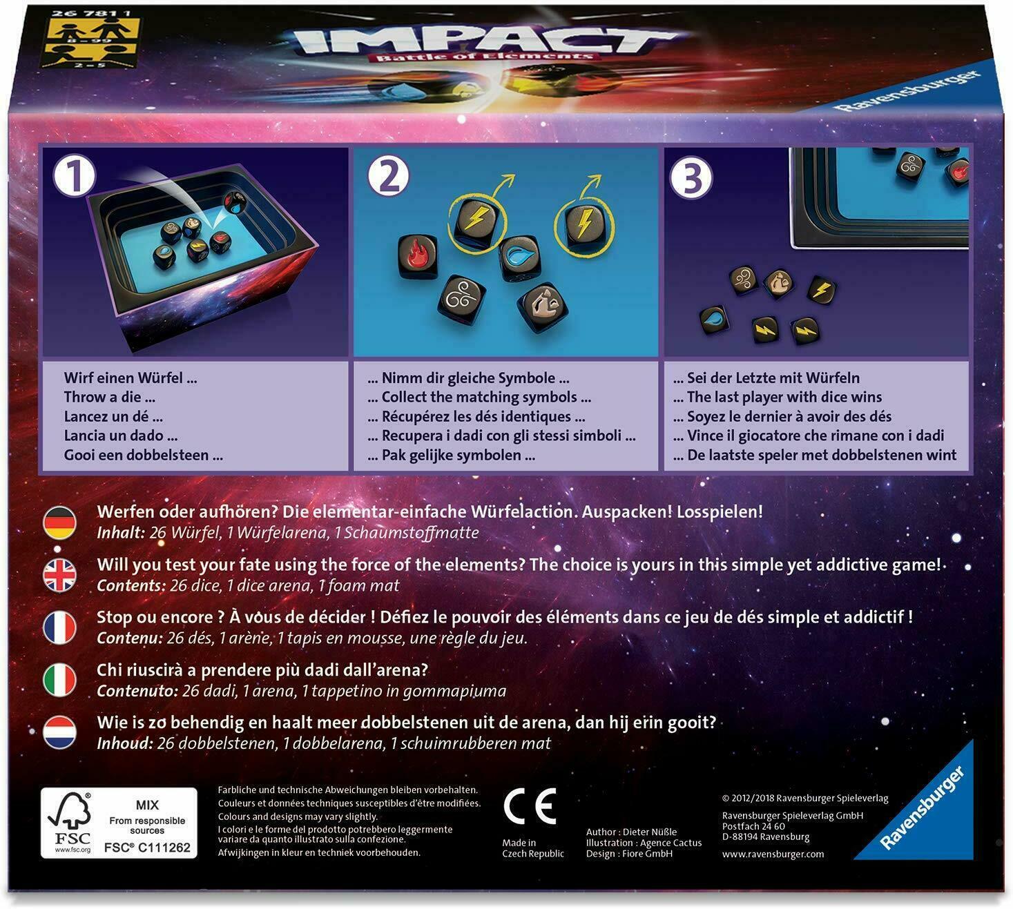 Impact: Battle of Elements Back 3d