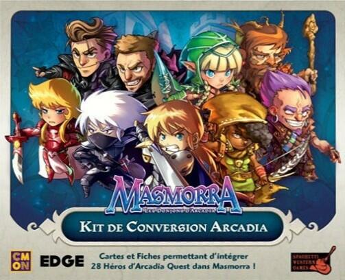Masmorra: Les Donjons d'Arcadia - Kit de Conversion Arcadia Cover