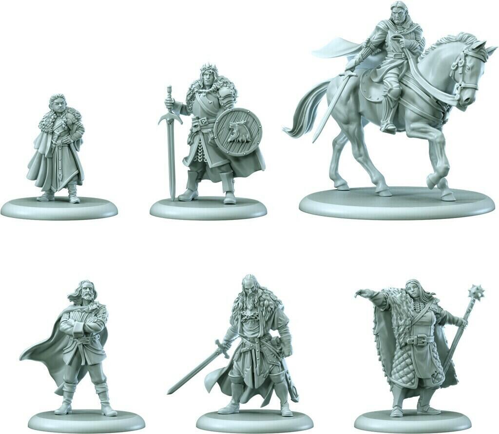 Le Trône de Fer: Le Jeu de Figurines - Héros Stark III Figurines