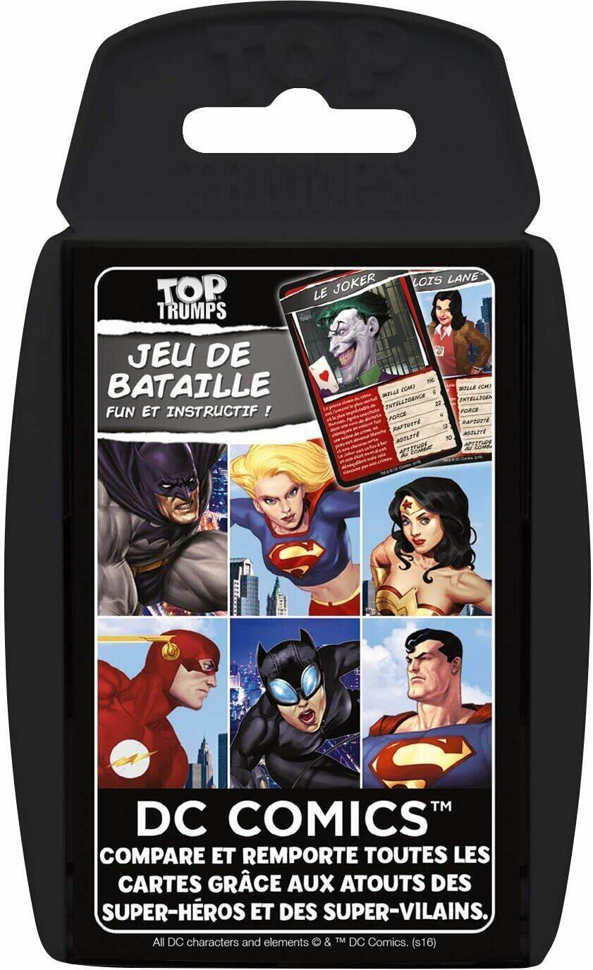 Top Trumps: Jeu de Bataille - DC Comics Cover 3d