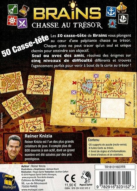 Brains: Chasse aux Trésors Back