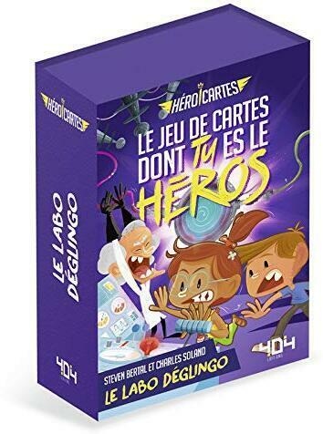 Héroi'Cartes: Le Labo Déglingo Cover3d