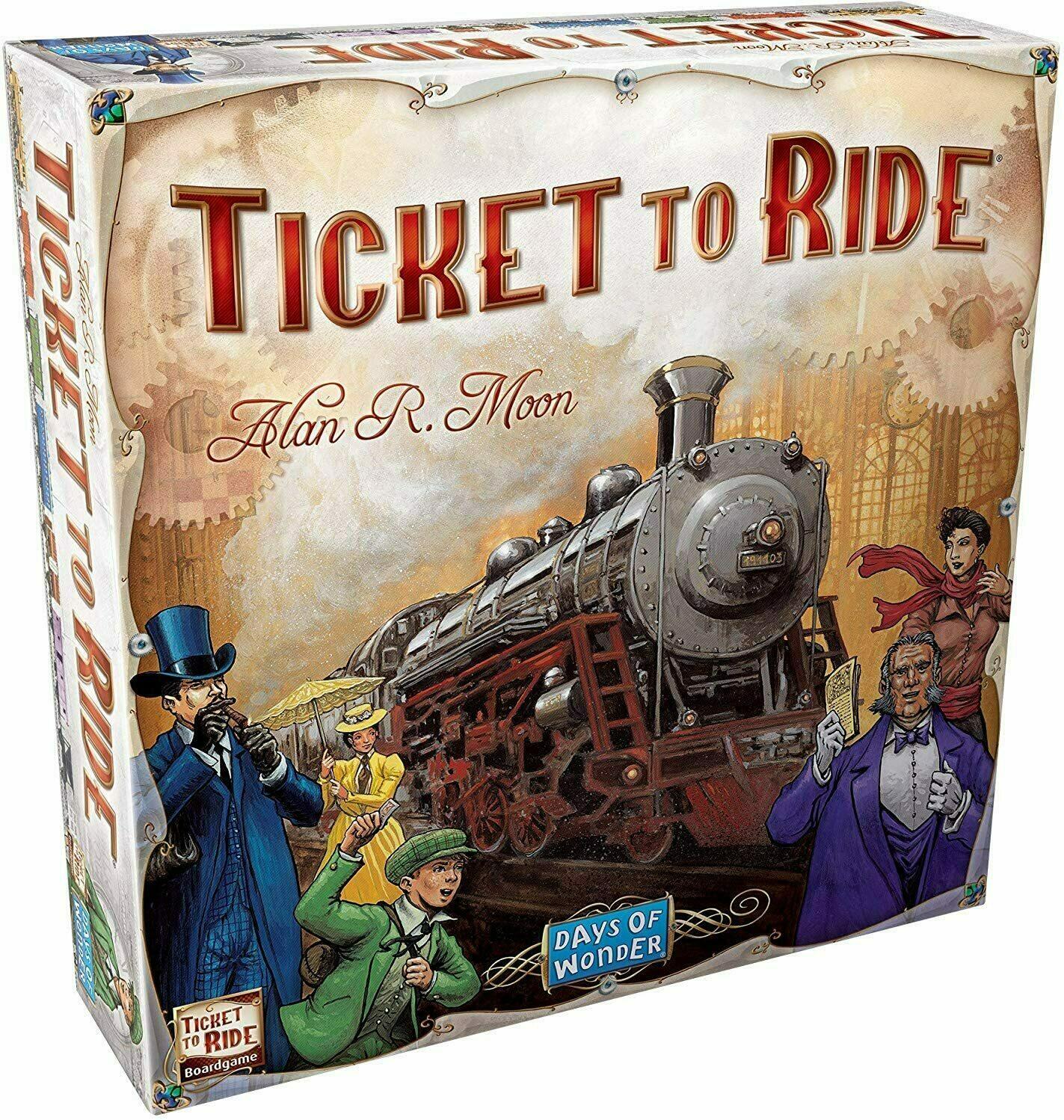 Ticket to Ride Cover 3d