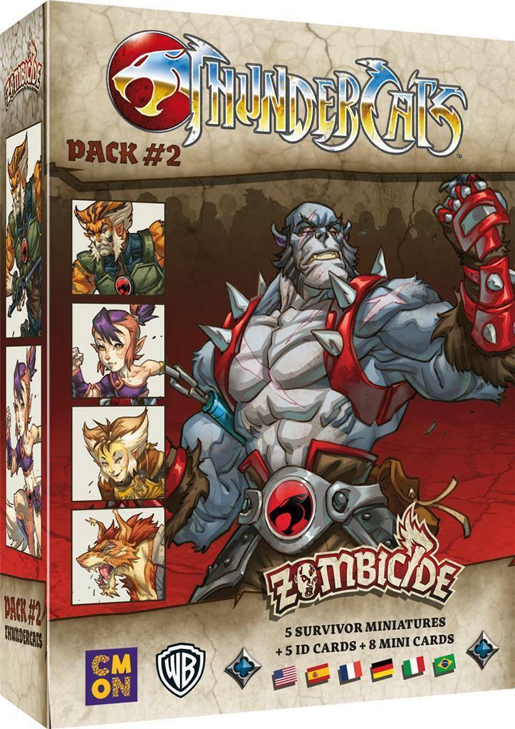 Zombicide: Black Plague - Thundercats Pack 2 Cover 3d