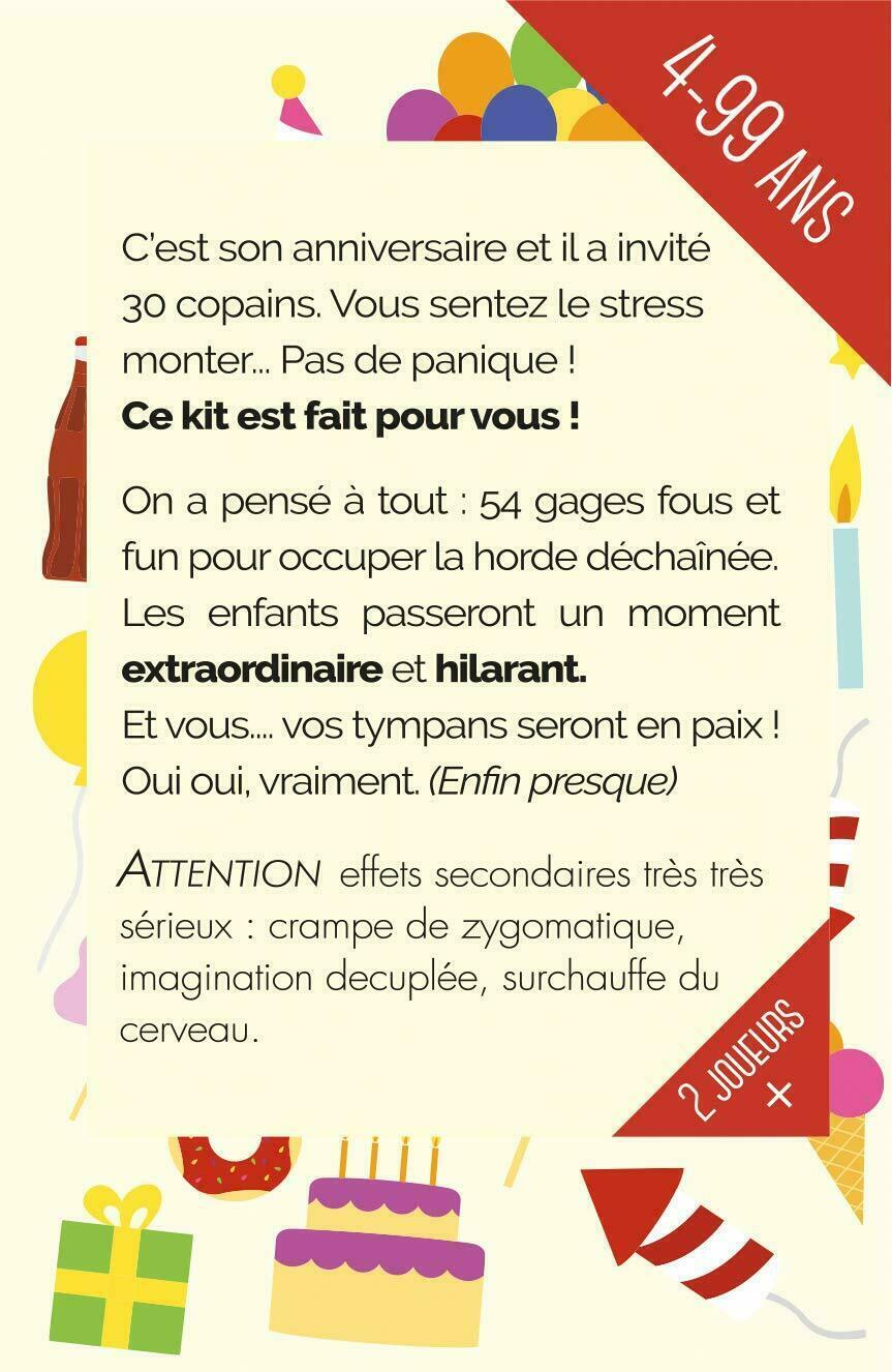 Parent Épuisé: Kit de Survie - Anniversaire Back