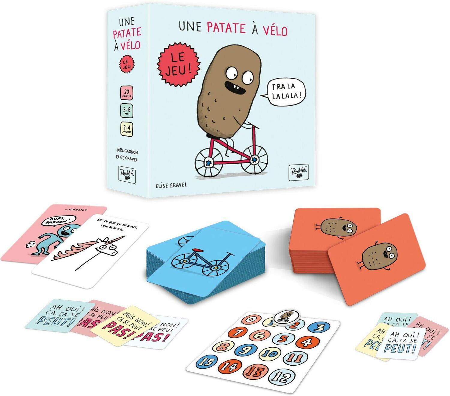 Une Patate à Vélo: Le Jeu Eclate