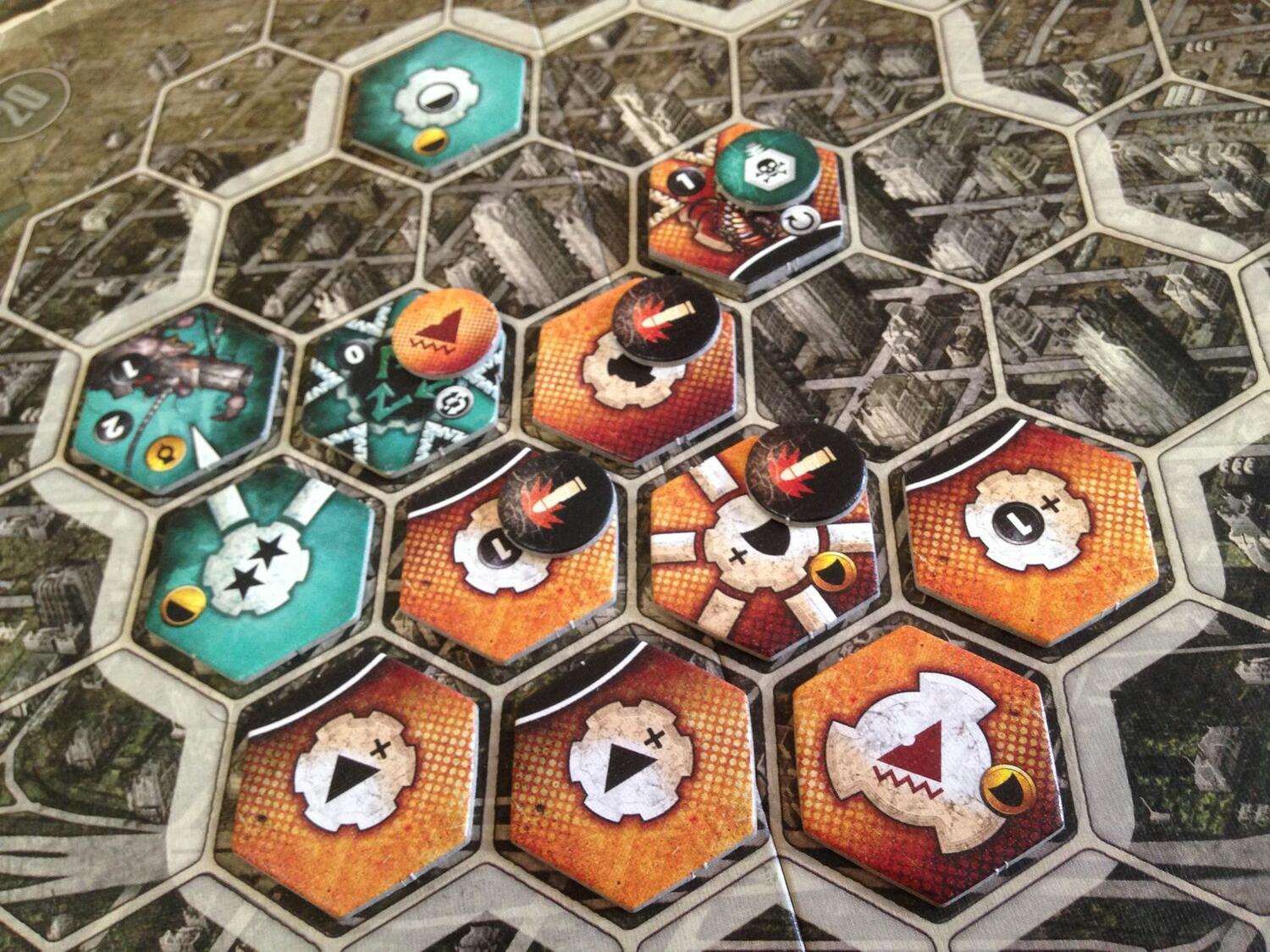 Neuroshima Hex ! Mephisto Tuiles