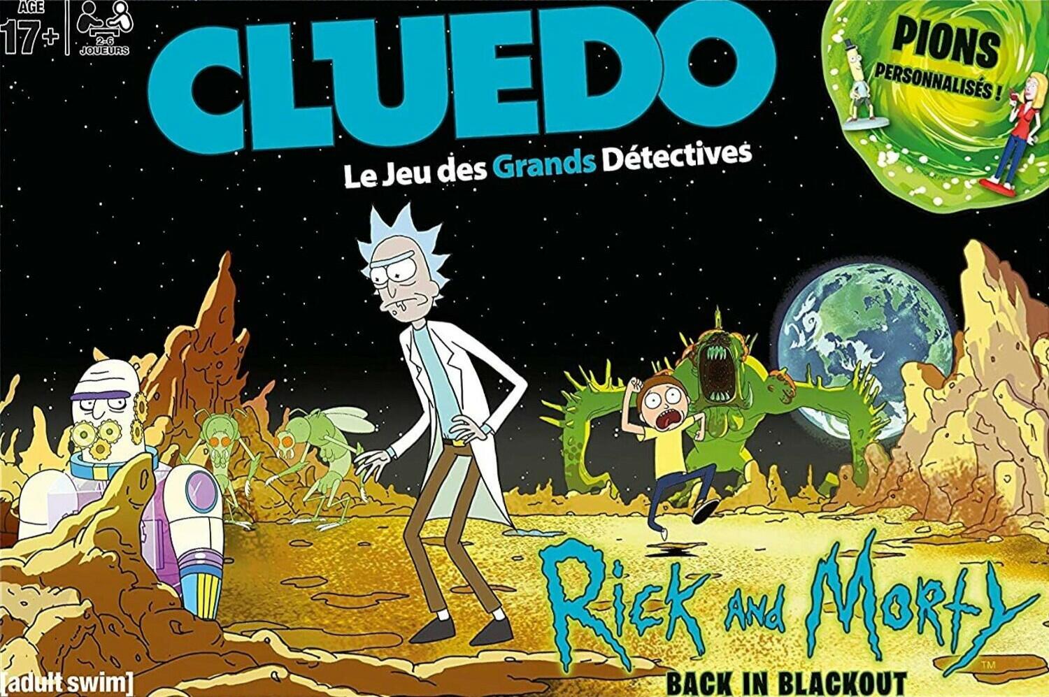 Cluedo: Rick and Morty FR Cover
