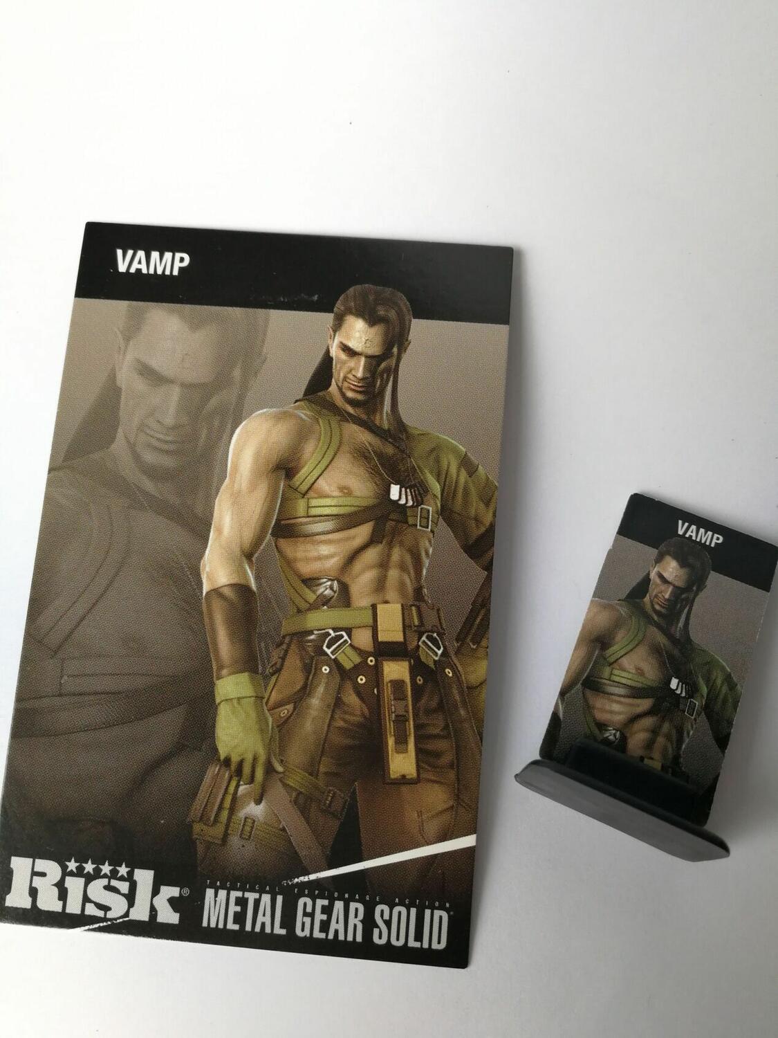 Risk: Metal Gear Solid - Collector's Edition Carte