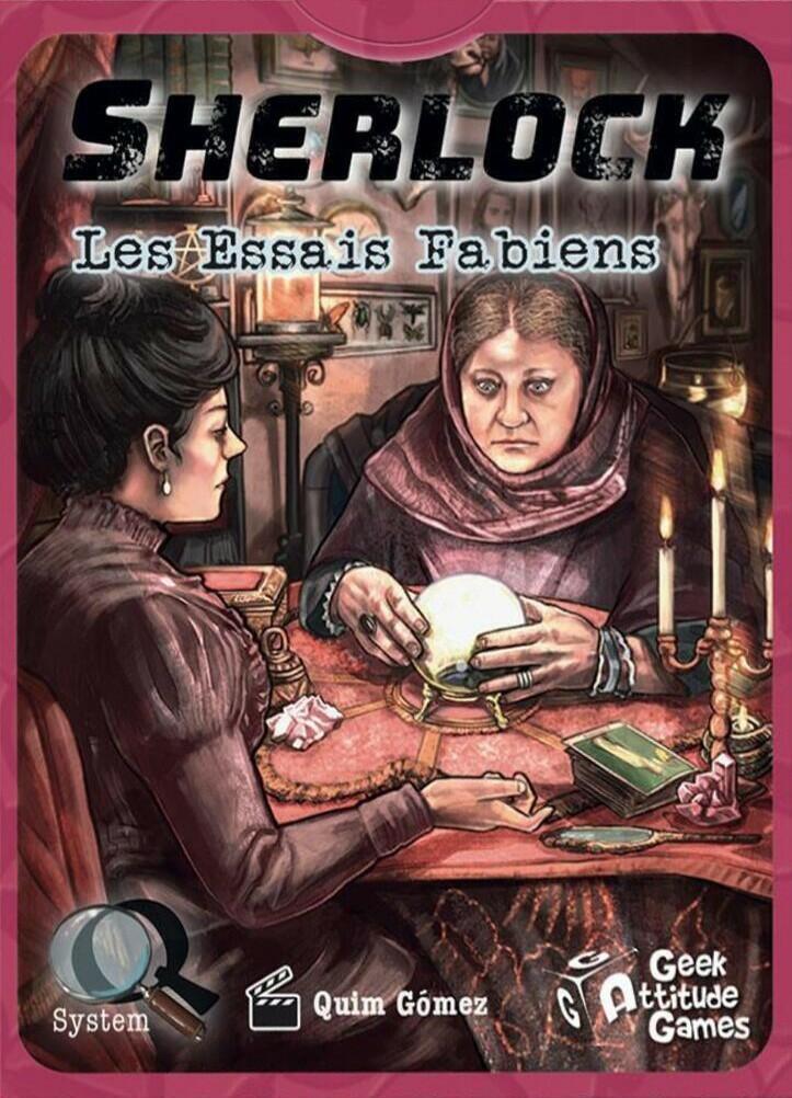 Sherlock: Les Essais Fabiens Cover