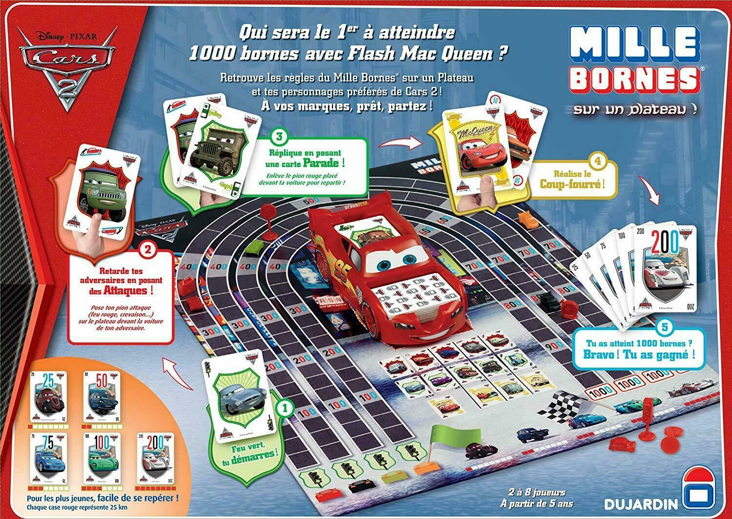 Mille Bornes: Cars 2 - Sur un Plateau ! Back
