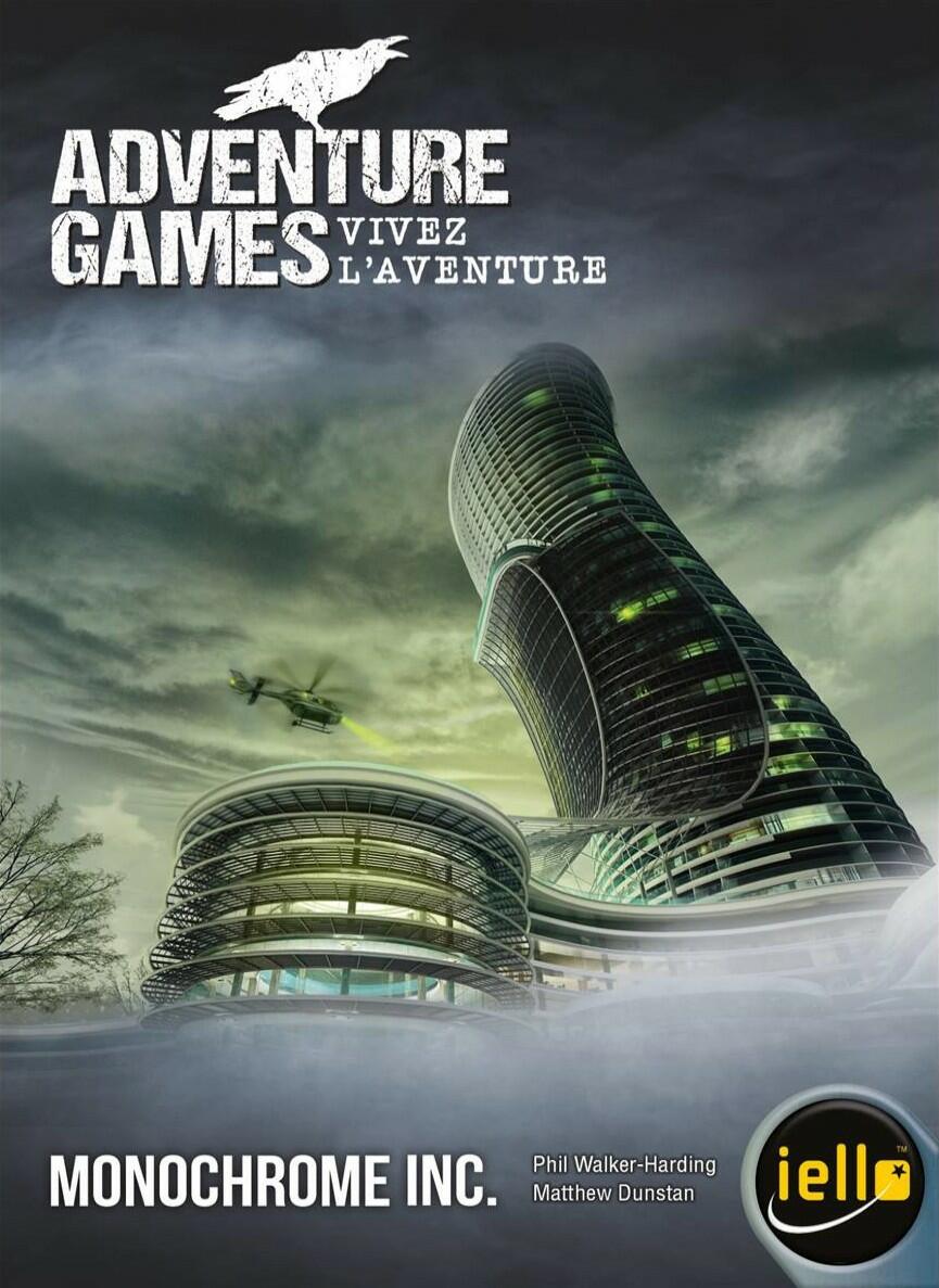 Adventure Games: Monochrome Inc. Cover