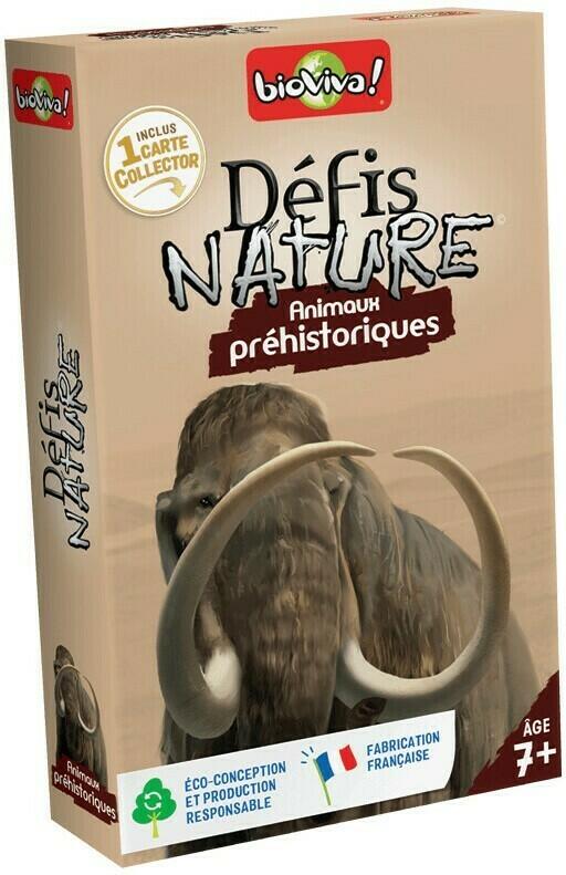 Défis Nature: Animaux Préhistoriques Cover 3d