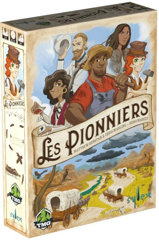 Les Pionniers Cover 3d