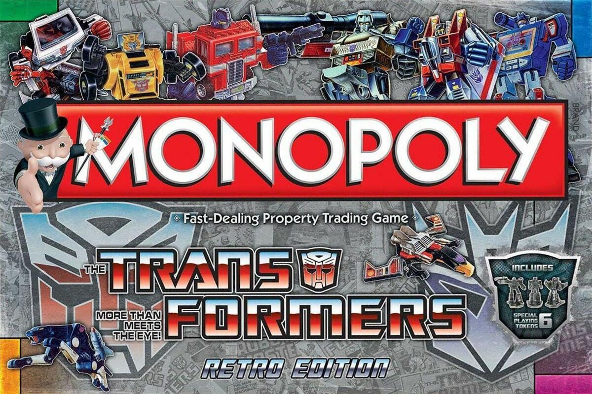Monopoly: The Transformers - Retro Edition Cover