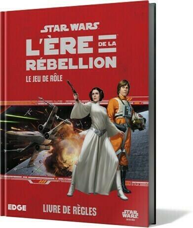 Star Wars: L’Ère de la Rébellion - Le Jeu de Rôle - Livre de Règles Cover 3d