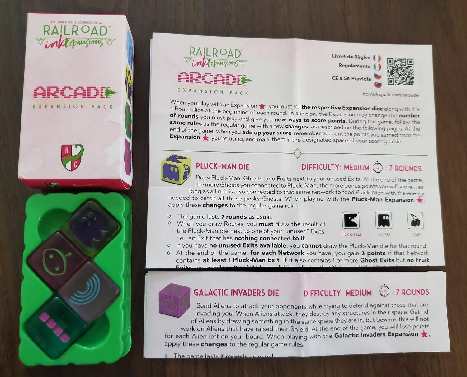 Railroad Ink: Arcade Eclate