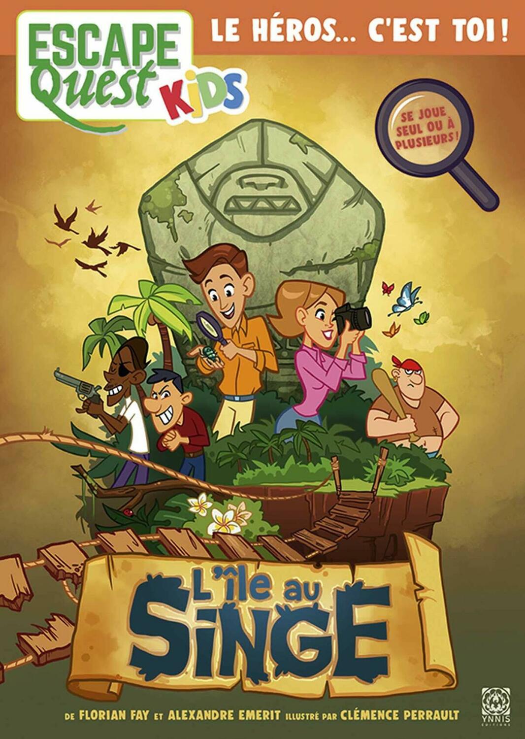 Escape Quest: Kids - L'Île au Singe Cover