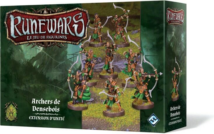 Runewars: Le Jeu de Figurines - Archers de Densebois Cover 3d