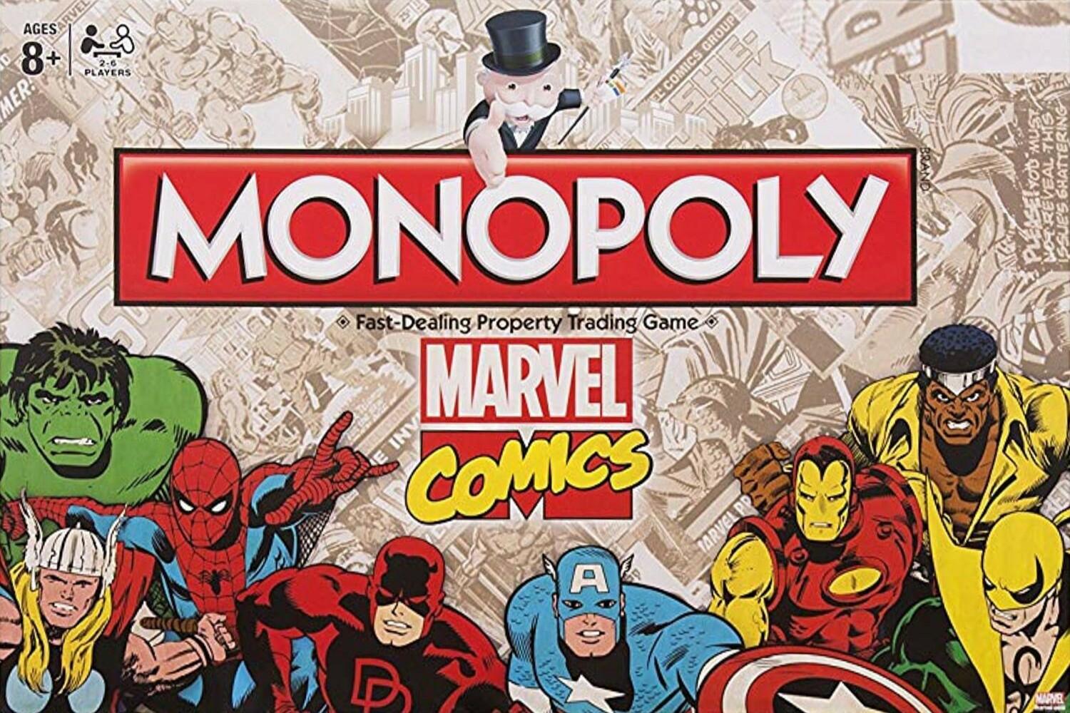 Monopoly: Marvel Comics Cover