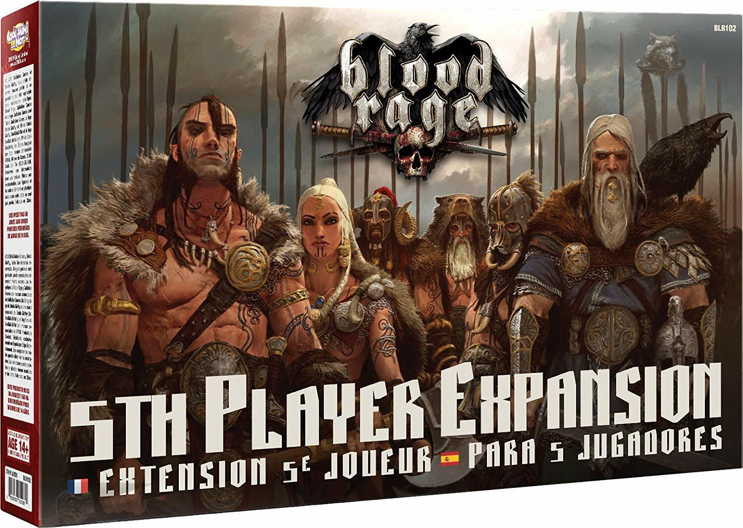 Blood Rage: Extension 5ème Joueur Cover 3d