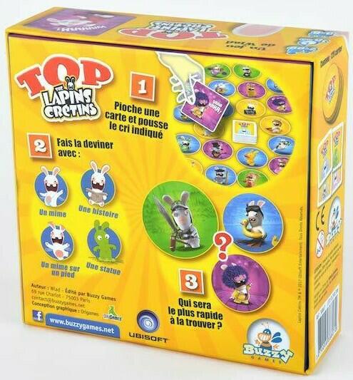 Top The Lapins Crétins Back 3d