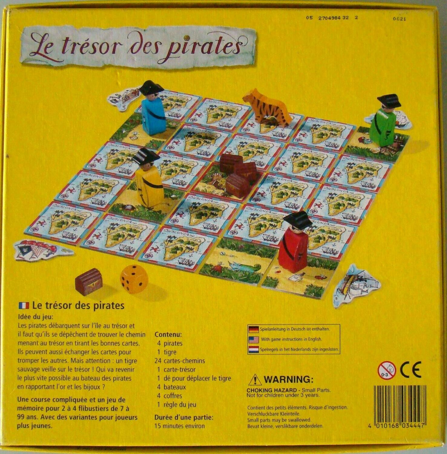 Le Trésor des Pirates Back