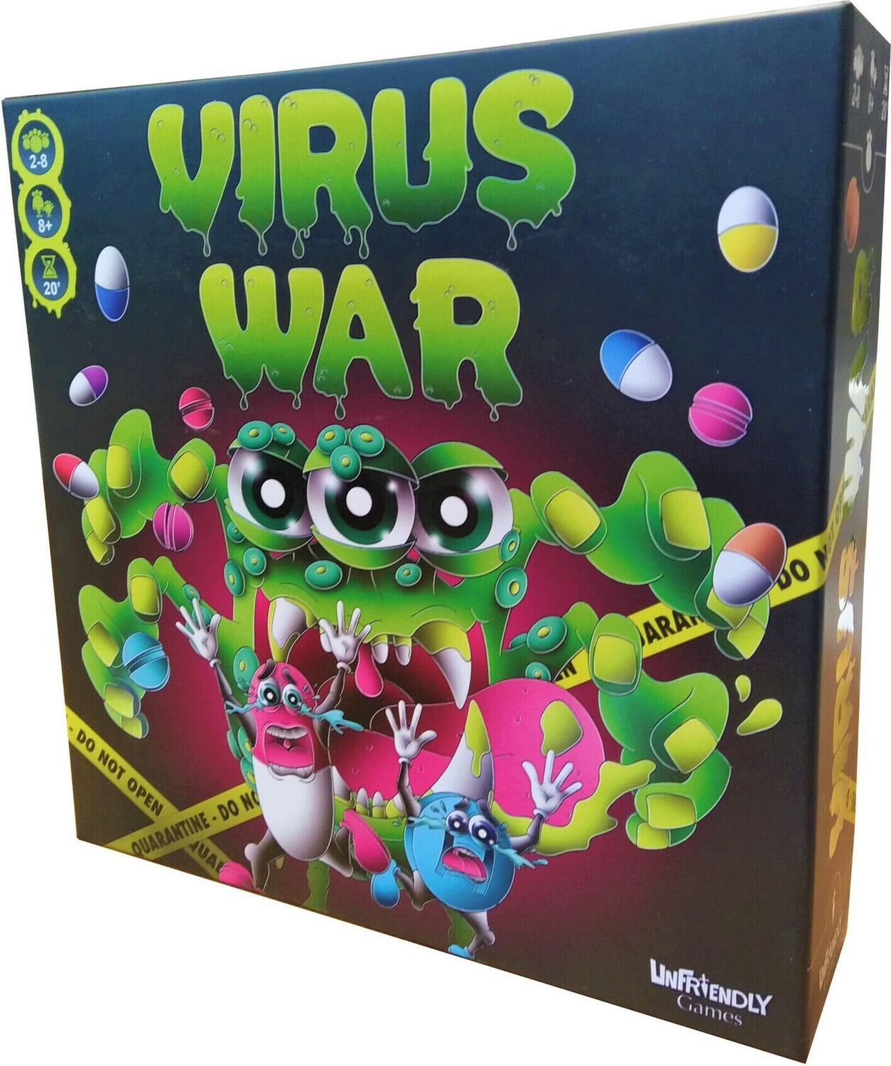 Virus War Cover 3d