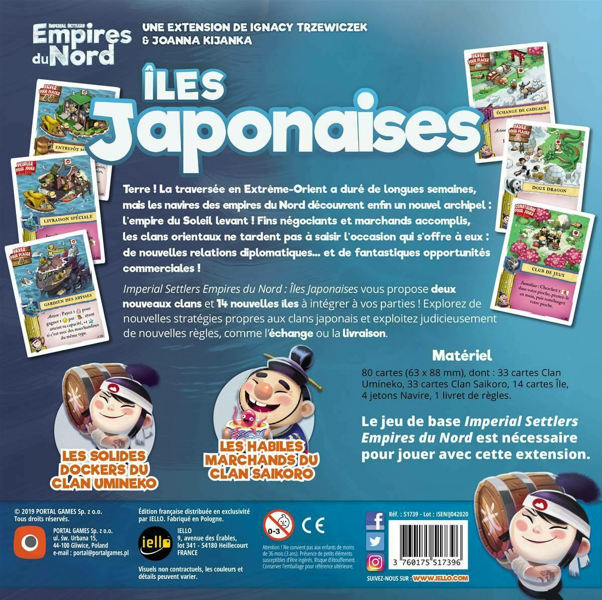 Imperial Settlers: Empires du Nord - Îles Japonaises Back