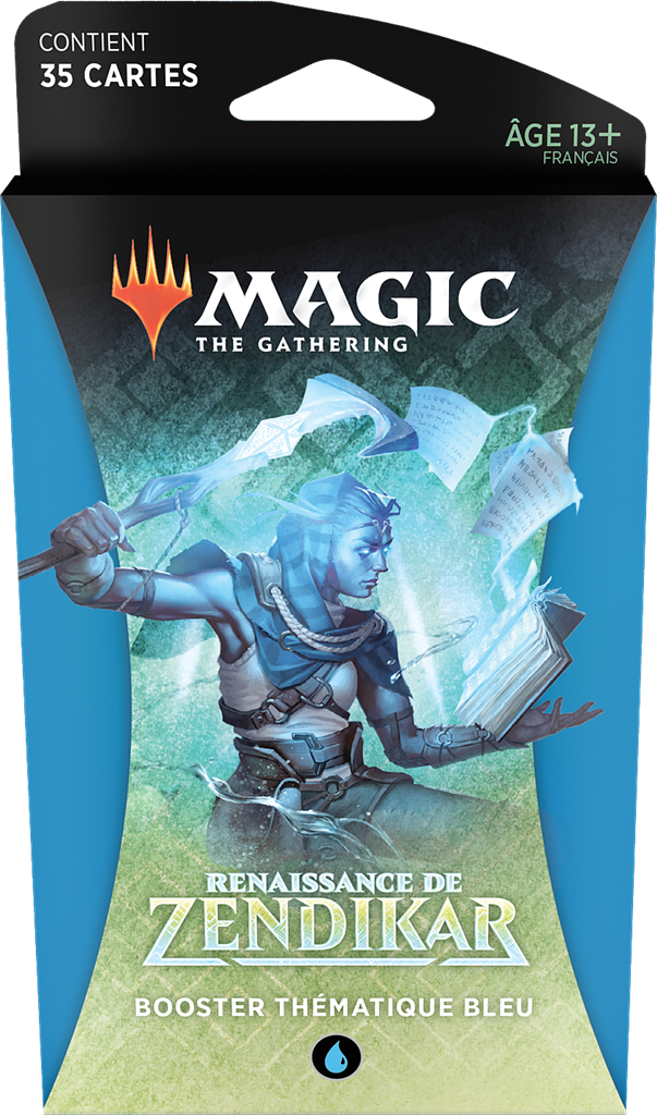 Magic: The Gathering - Renaissance de Zendikar - Booster Thématique Bleu Cover