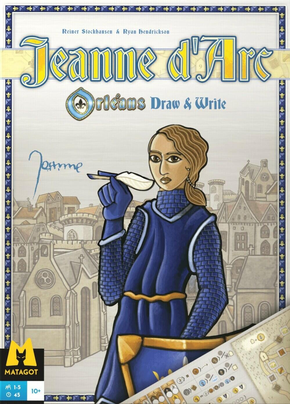 Jeanne d'Arc: Orléans - Draw & Write Cover
