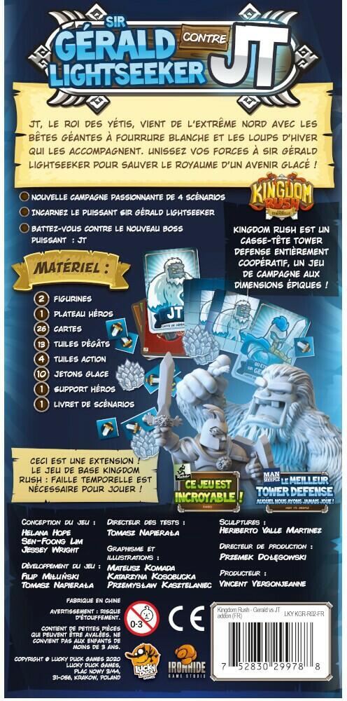 Kingdom Rush: Faille Temporelle - Sir Gerald Lightseeker vs. J.T. Back