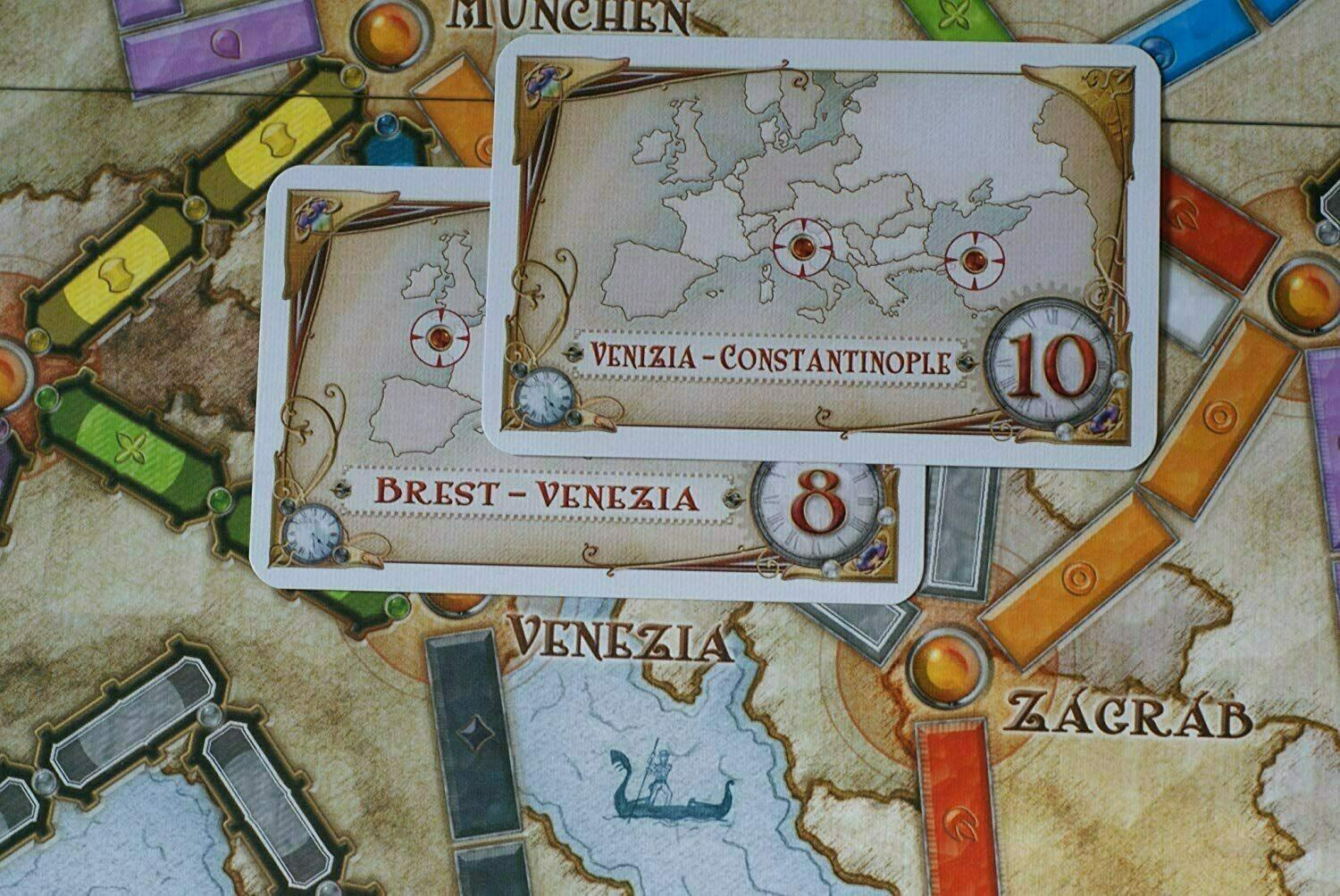 Ticket to Ride: Europe Zoom
