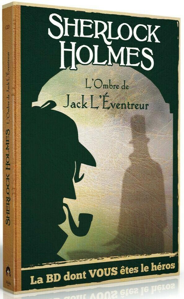 Sherlock Holmes: L'Ombre de Jack L'Éventreur - La BD Dont Vous Êtes le Héros Cover 3d