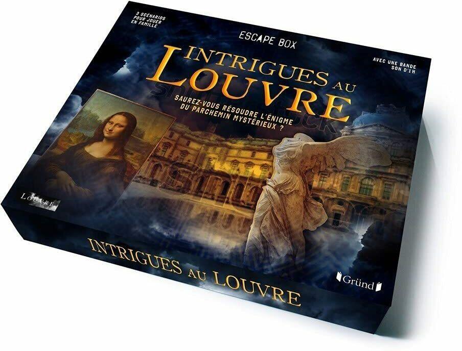 Escape Box: Intrigues au Louvre Cover 3d